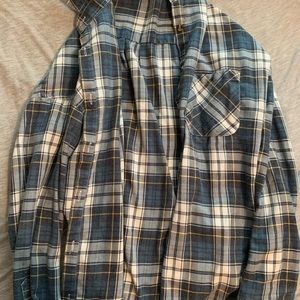 Blue Brandy Melville Flannel